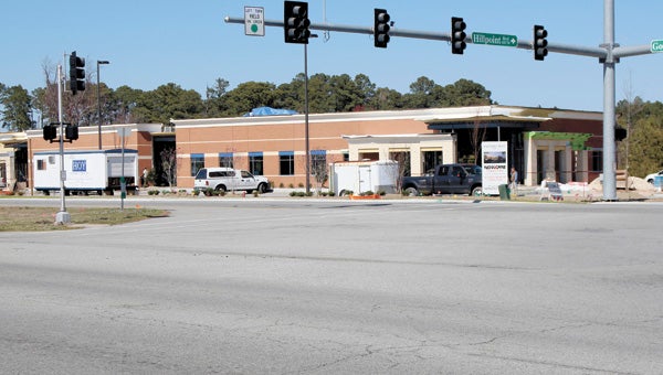 A new Bayview Physicians Group health care facility is under construction on Godwin Boulevard, near the intersection with Hillpoint Boulevard. The facility is due to open in June.