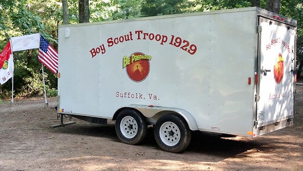 Boy Scout Troop 1929 plans to load up its trailer and tour a section of the East Coast this summer. It will raise money toward the trip with a barbecue dinner this month.