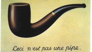 The pipe image on which Darden gave her first opinion for the magazine.