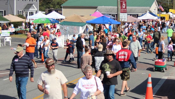 Hundreds of people turned out for last year’s Driver Days festival. This year’s two-day event is happening next weekend, and organizers are hoping for another large crowd for the 20th anniversary.