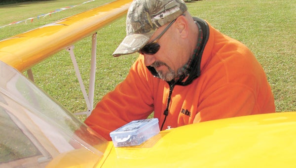 Bill Coada was one of about 60 pilots to visit the Hampton Roads Radio Control Club’s 2012 Fun Fly, benefiting Toys for Tots. The 2013 event is on Saturday.