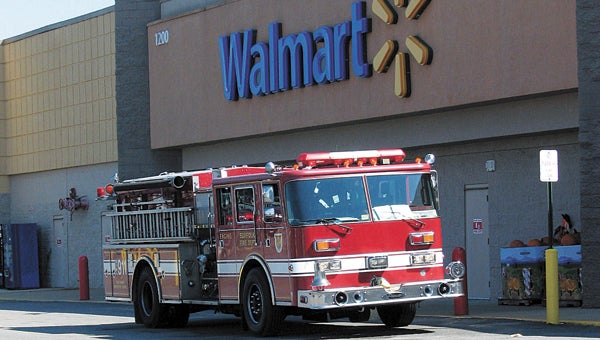 The North Main Street Walmart was closed for most of Tuesday after firefighters detected carbon monoxide in the building.