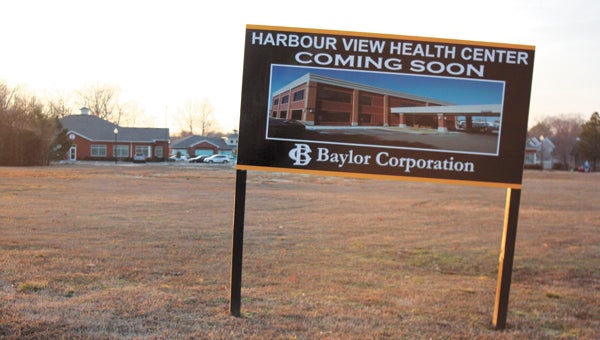 The location at the corner of Harbour View Boulevard and Champions Way of another new health facility coming to Harbour View.
