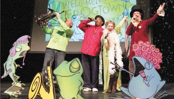 The cast of “One Night in Frogtown” will perform at the Suffolk Center for Cultural Arts Friday and Saturday. Saturday’s show is open to the public, and tickets are still available.