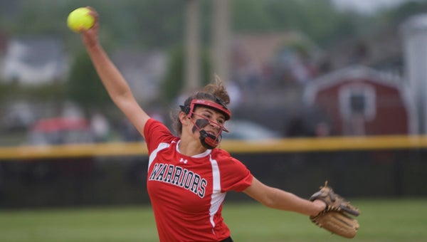 Nansemond River High School sophomore pitcher Lauren Maddrey will return to the circle this year after a successful inaugural season with the Lady Warriors.