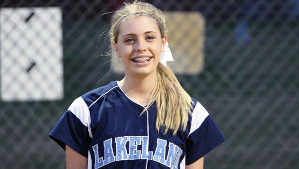 Quick, strong and versatile: Taylor Roten has made her mark on Lakeland High School’s softball program as an underclassman and has earned Duke Automotive-Suffolk News-Herald Player of the Week honor. (Titus Mohler/Suffolk News-Herald)