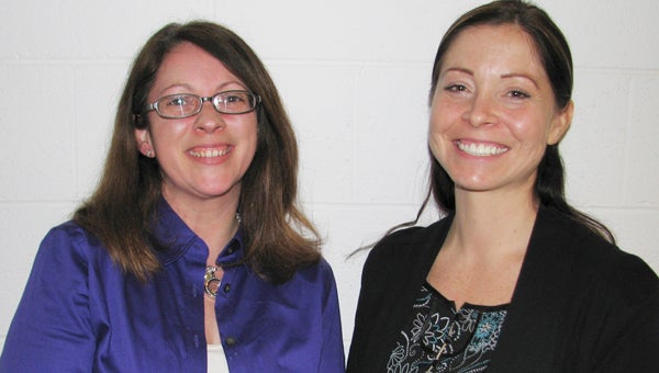 Relay co-chairs Lauren McGhee, left, and Heather Howell are planning this year’s event.
