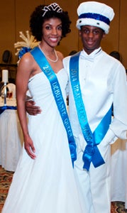 Ciara Rawls and Kendall White were named queen and king.