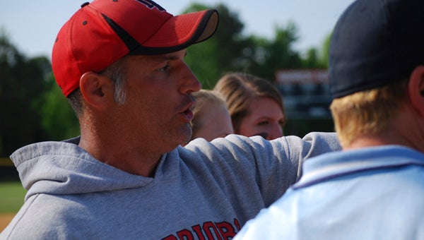 Gabe Rogers was named the 4A South Region softball Coach of the Year after the continued renaissance of Nansemond River High School’s softball program was punctuated this year by its first-ever regional championship. (Submitted photo)