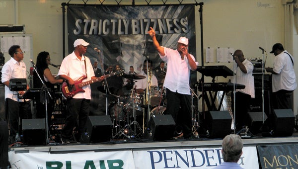 Strictly Bizzness plays at a TGIF concert last year at Constant's Wharf. They will perform at the TGIF concert on June 27 this year.