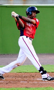 Moving man: Isaac Ballou, formerly of Nansemond-Suffolk Academy, has quickly moved up through the ranks of the Washington Nationals’ minor league system, currently competing at the Class A Advanced league level.