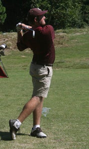 King's Fork High School rising senior Will Crow, competing on Thursday, is the Bulldogs' No. 1 golfer this year and has already cut about six strokes off his average from last season.