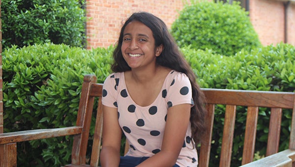 Maya Venkataraman is Nansemond-Suffolk Academy’s 2015 valedictorian. She plans to work in the green energy sector after studying chemical engineering at the University of Texas.