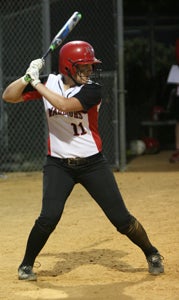 Nansemond River High School junior second baseman Jaclyn Mounie led her team in runs scored (18) and runs batted in (17) among other categories on her way to making the all-region first team again.