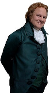 Bill Chrystal as Alexander Hamilton