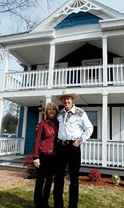 Bonnie and Stuart Resor show off a North Suffolk house they have restored and will sell to new owners soon.