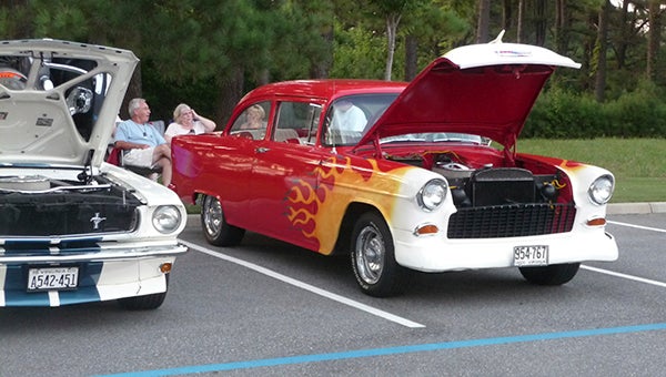 Each Smithfield Lions Club Cruz-In show attracts an average of 80 vintage vehicles.